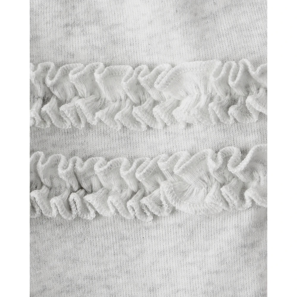 Lot de 2 Pantalons en Coton Bébé Fille Carter's - Gris & Rose