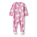 Grenouillère en Polaire Ours Polaire Bébé Fille Carter's - Rose