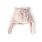 Ensemble Bonnet & Moufles en Sherpa Bébé Fille Carter's - Rose