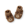 Baby Carter's Crochet Christmas Reindeer Booties - Brown