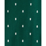 Lot de 4 Bodies à Manches Longues Motifs de Noël Bébé Garçon Carter's - Blanc & Vert