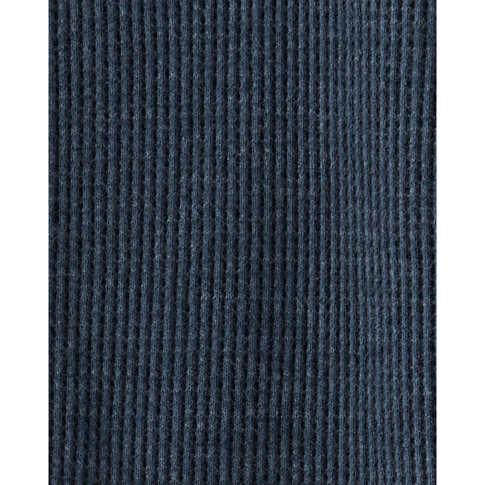 Grenouillère Texturée à Poche Bébé Garçon Carter's - Bleu Marine