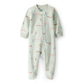 Grenouillère en Micropolaire Écureuils & Hiboux Bébé Fille Carter's - Vert