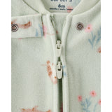 Grenouillère en Micropolaire Écureuils & Hiboux Bébé Fille Carter's - Vert