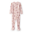 Grenouillère PurelySoft Faons & Fleurs Bébé Fille Carter's - Rose