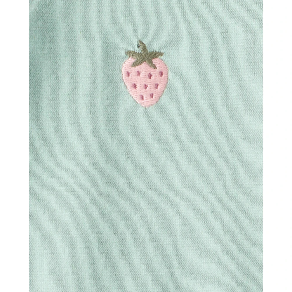 Lot de 4 Bodies à Manches Longues Petits Fruits Bébé Fille Carter's - Multi