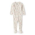 Pyjama 1 Pièce Thermique en Coton Motifs de Noël Carter's - Blanc
