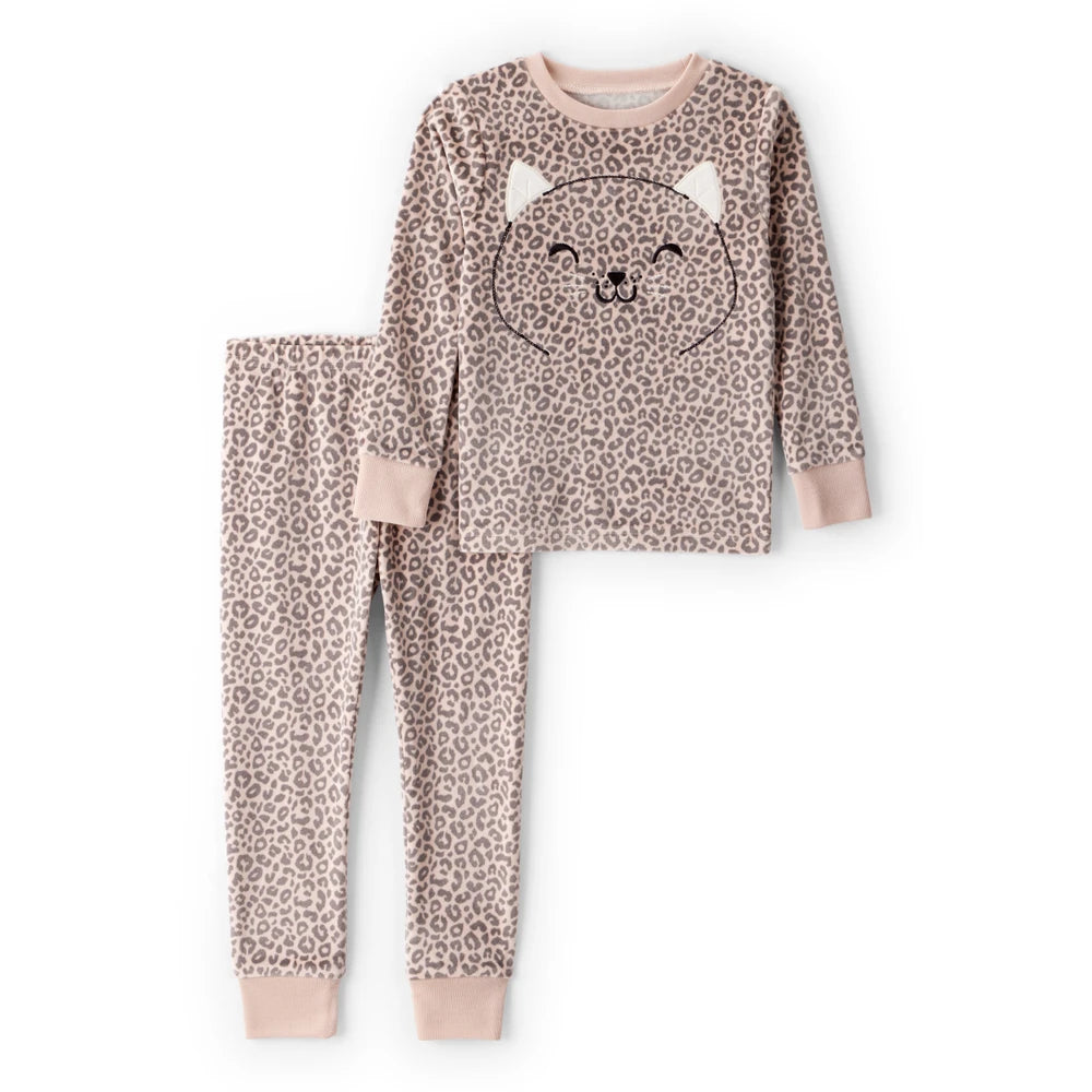 Pyjama 2 Pièces DreamPlush Guépard Fille Carter's - Multi