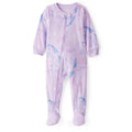 Pyjama 1 Pièce en Polaire Licornes Fille Carter's - Mauve