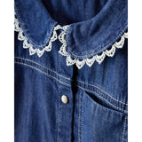 Chemise Western en Chambray Fille OshKosh - Bleu