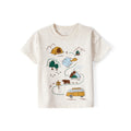 Boy Carter's Short-Sleeve Camping Tee - Beige