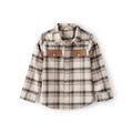 Boy OshKosh Plaid Western Shirt - Black Multi