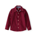 Chemise à Carreaux Buffalo Garçon OshKosh - Rouge