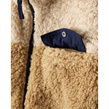 Veste Zippée en Sherpa Garçon Carter's - Crème & Marine