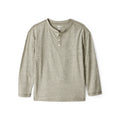 Boy OshKosh Long-Sleeve Henley Tee - Olive