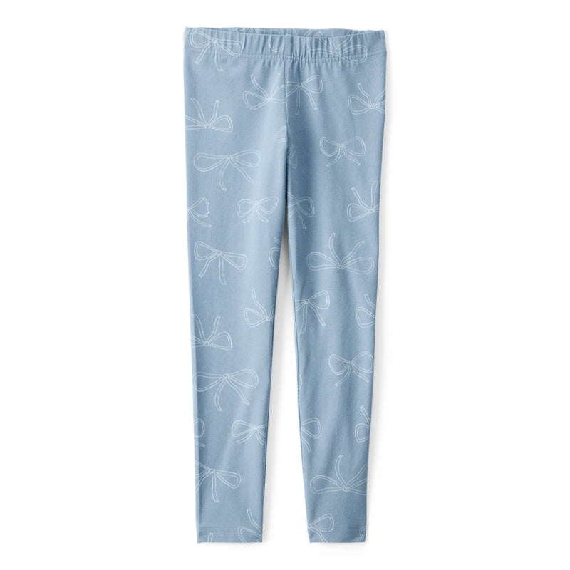 Legging Imprimé Nœuds Fille Carter's - Bleu