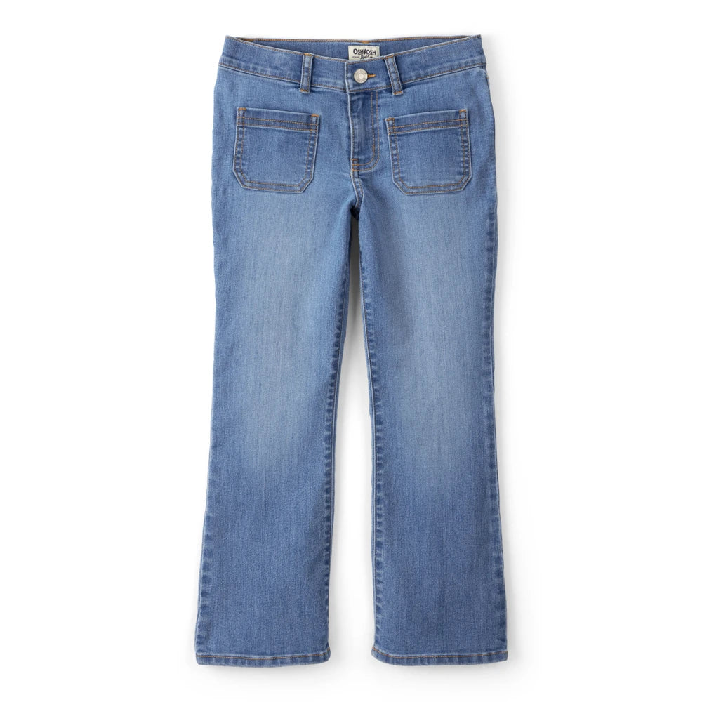 Jean Évasé Extensible Fille OshKosh - Bleu