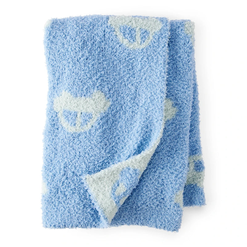 Couverture en Peluche Voitures Bébé Garçon Carter's - Bleu & Bleu Canard