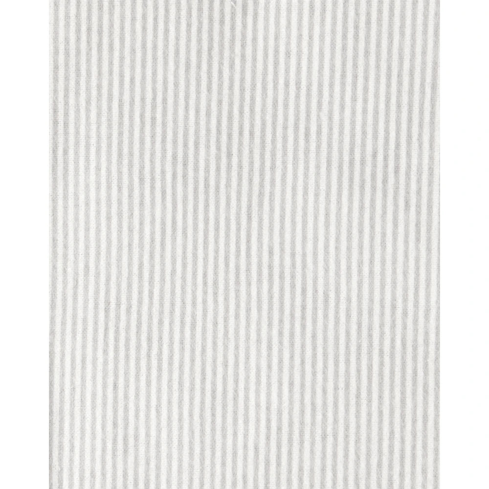 Lot de 4 Langes d'Emmaillotage Moutons & Rayures Bébé Carter's - Gris & Blanc