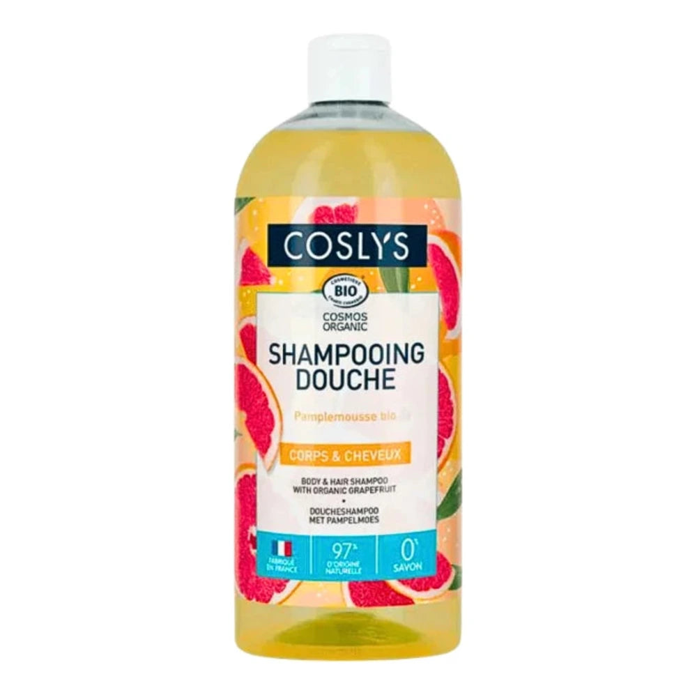 Coslys Shampooing Douche Pamplemousse 1 L – flacon