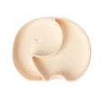 YUMMY Assiette Éléphant en Silicone avec Ventouse Crème – 4M+