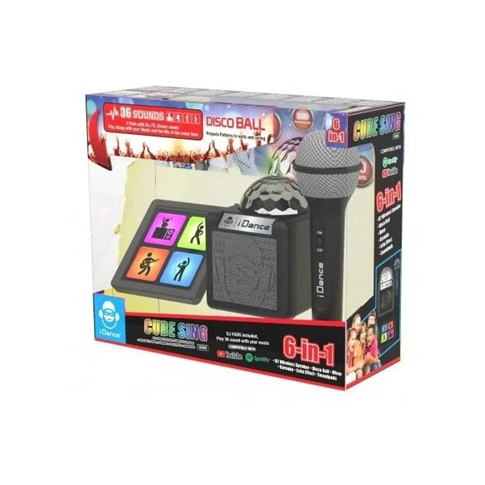 Sing 200 Cube Bluetooth Speaker - Black