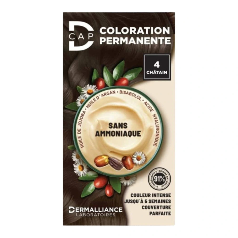 D-CAP Coloration N°4 Chatain