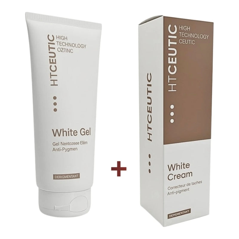 HT Ceutic Anti-Dark Spot White Cream 50ml + White Gel 200ml Duo Pack