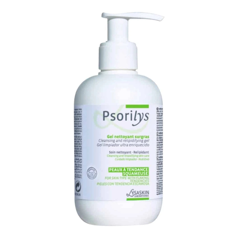 Psorilys Gel Nettoyant Surgras 200 ml Lysaskin - flacon