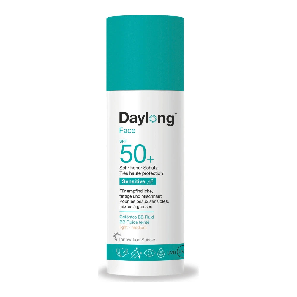 Flacon Daylong Face Sensitive BB Fluide teinté SPF 50+ 50 ml