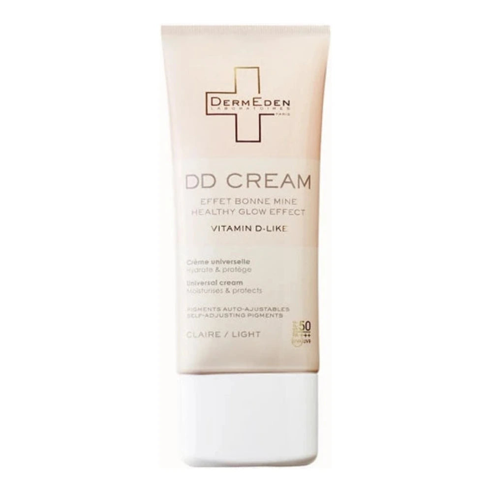 DermEden DD Cream SPF 50 Teinte Claire – tube du soin teinté