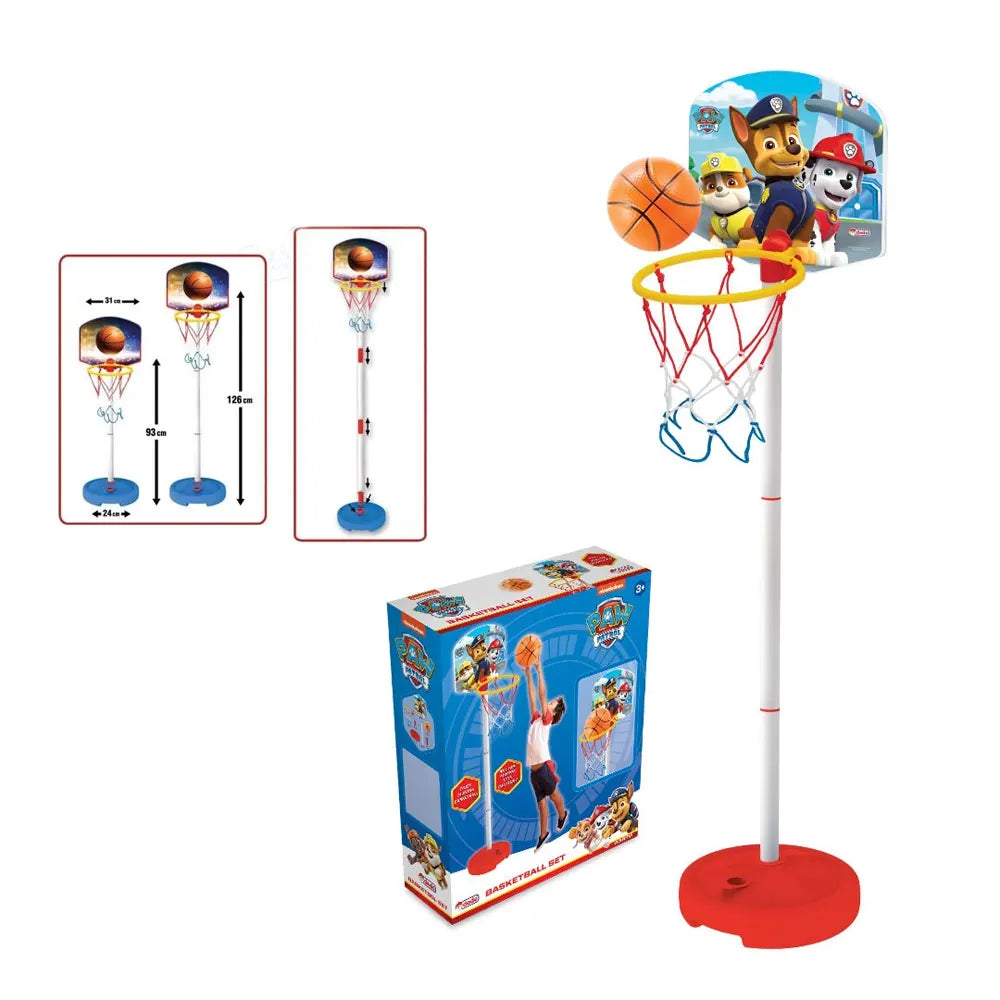Dede Basket  Panier et Ballon pour Enfants Paw Patrol - 3A+