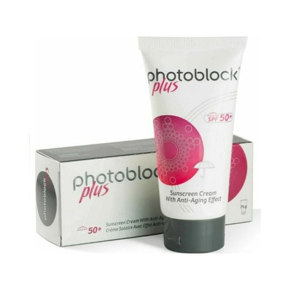 Tube de la crème solaire Derma Photoblock Plus SPF50+ 75 g