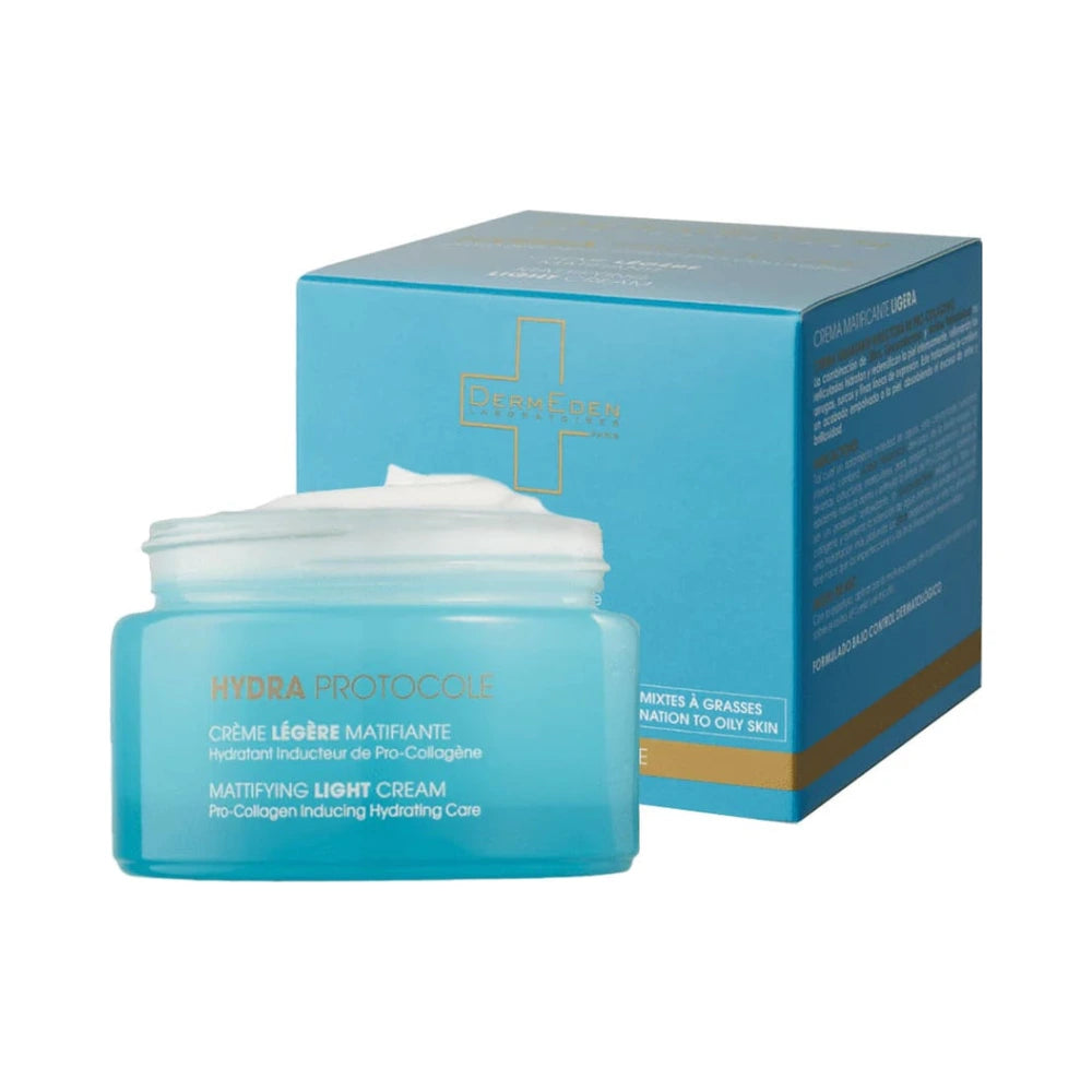 Dermeden Hydra Protocole Crème Légère Matifiante 50 ml – emballage