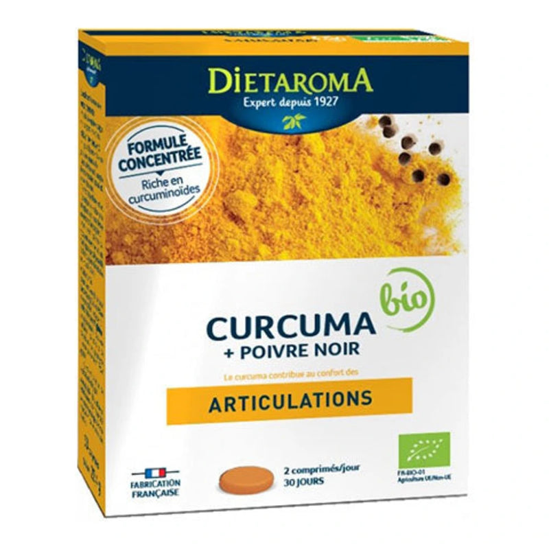 Dietaroma Curcuma 6000 + Poivre Noir 60 Comprimés