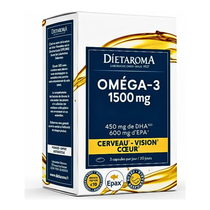 Dietaroma Omega-3 1500mg 60 Capsules
