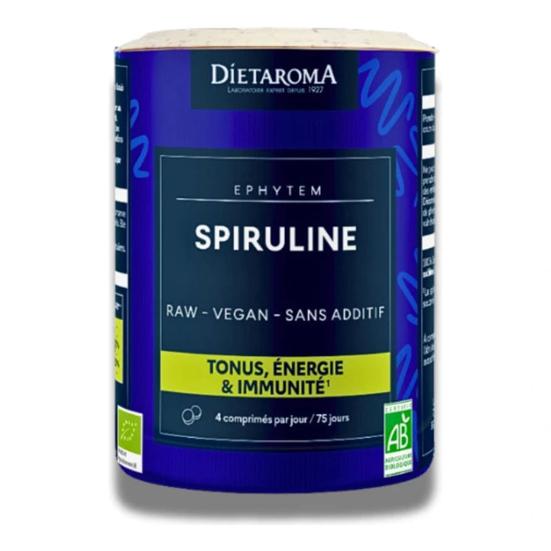 Dietaroma Spiruline Bio 300 Comprimes