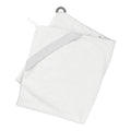 Doomoo Dry'n Play XL Hooded Bath Cape with Teething Ring - White
