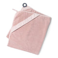 Doomoo Dry'n Play XL Hooded Bath Cape with Teething Ring - Pink