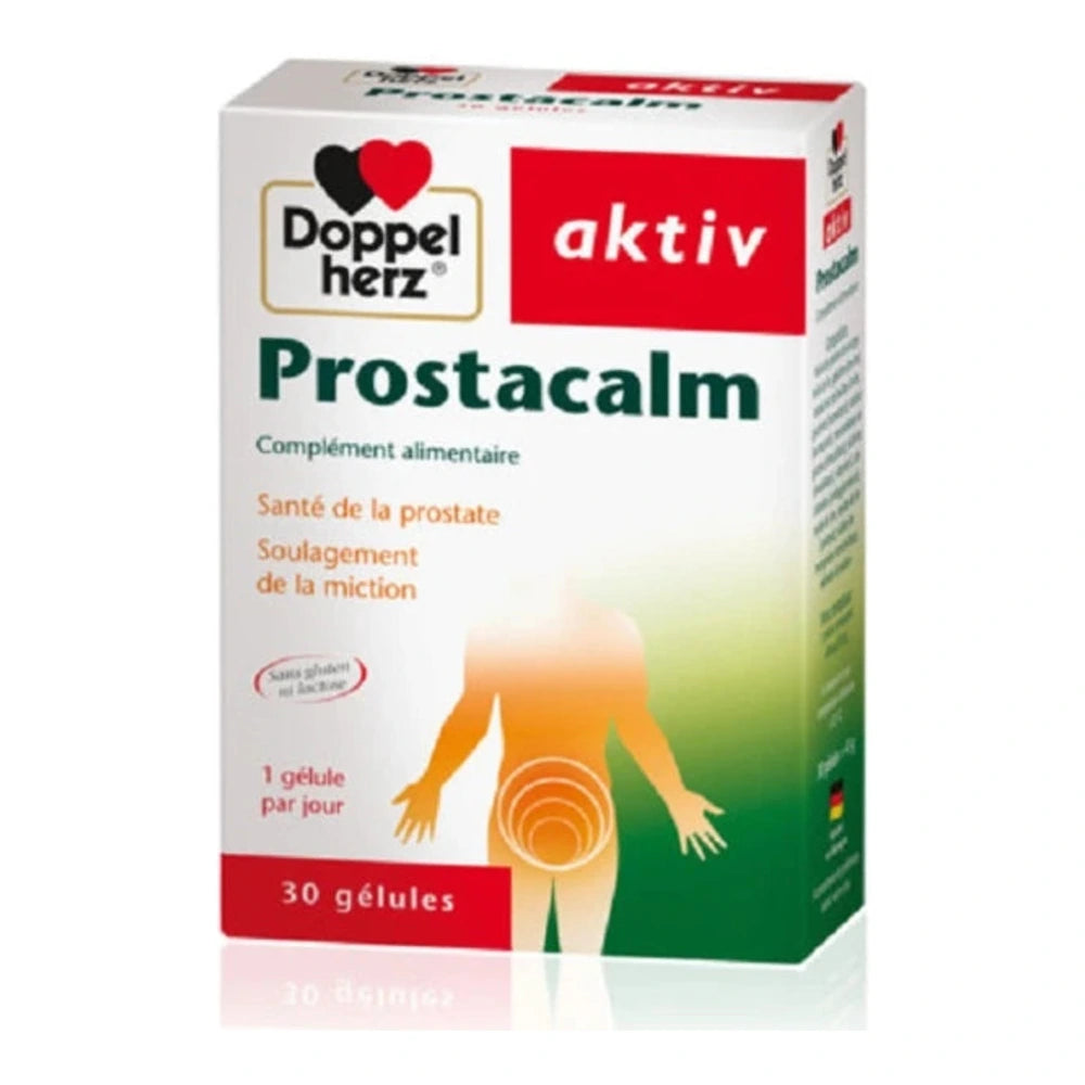 Doppel Herz Prostacalm 30 capsules - boîte du complément alimentaire