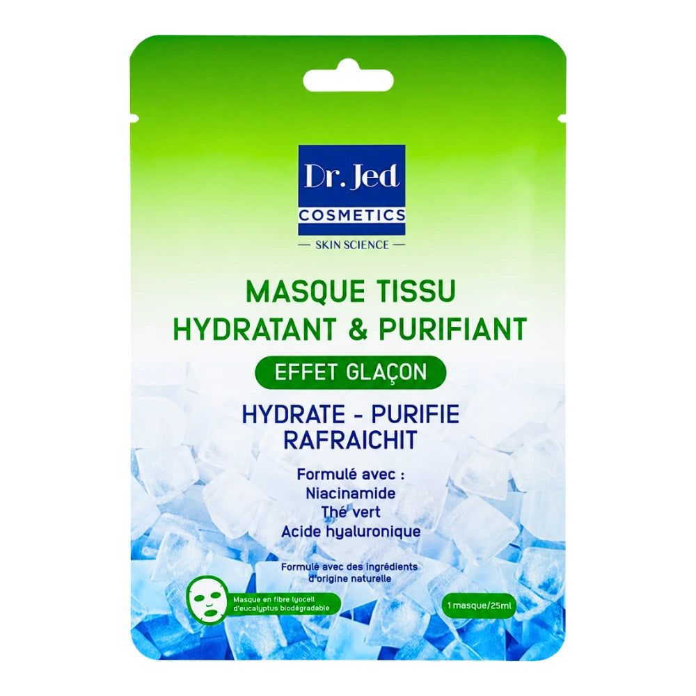 Dr Jed Masque Tissu Hydratant & Purifiant 25ml