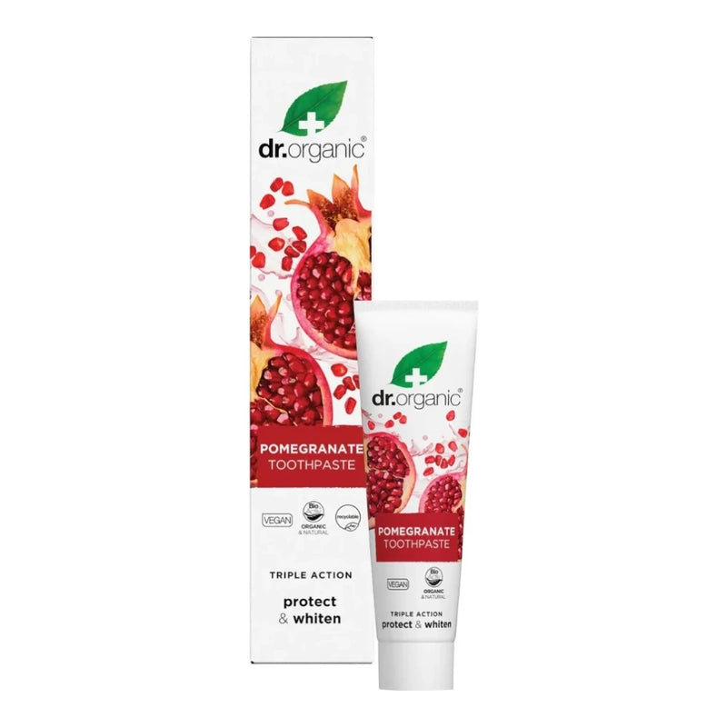Dr Organic Dentifrice à la Grenade 100Ml