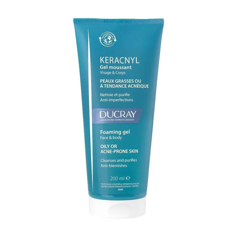 Ducray Keracnyl Gel espumoso - 200 ml