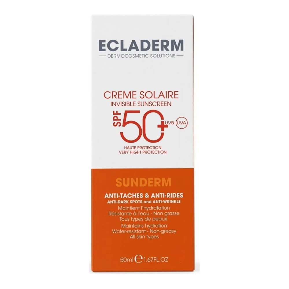 Ecladerm Anti Taches Sun Derm Invisible Spf50+ 50ml