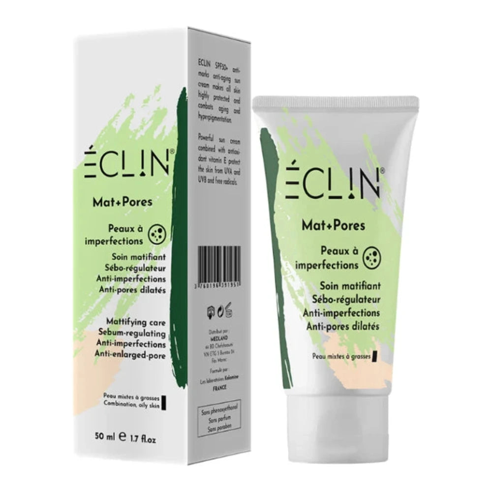 Eclin Crème Anti-Acné Mat+Pores 50 ml – tube