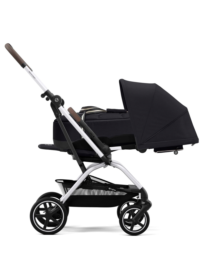CYBEX Eezy S Twist +2 Stroller - Moon Black