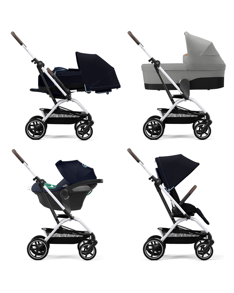 CYBEX Eezy S Twist+2 Stroller - Ocean Blue