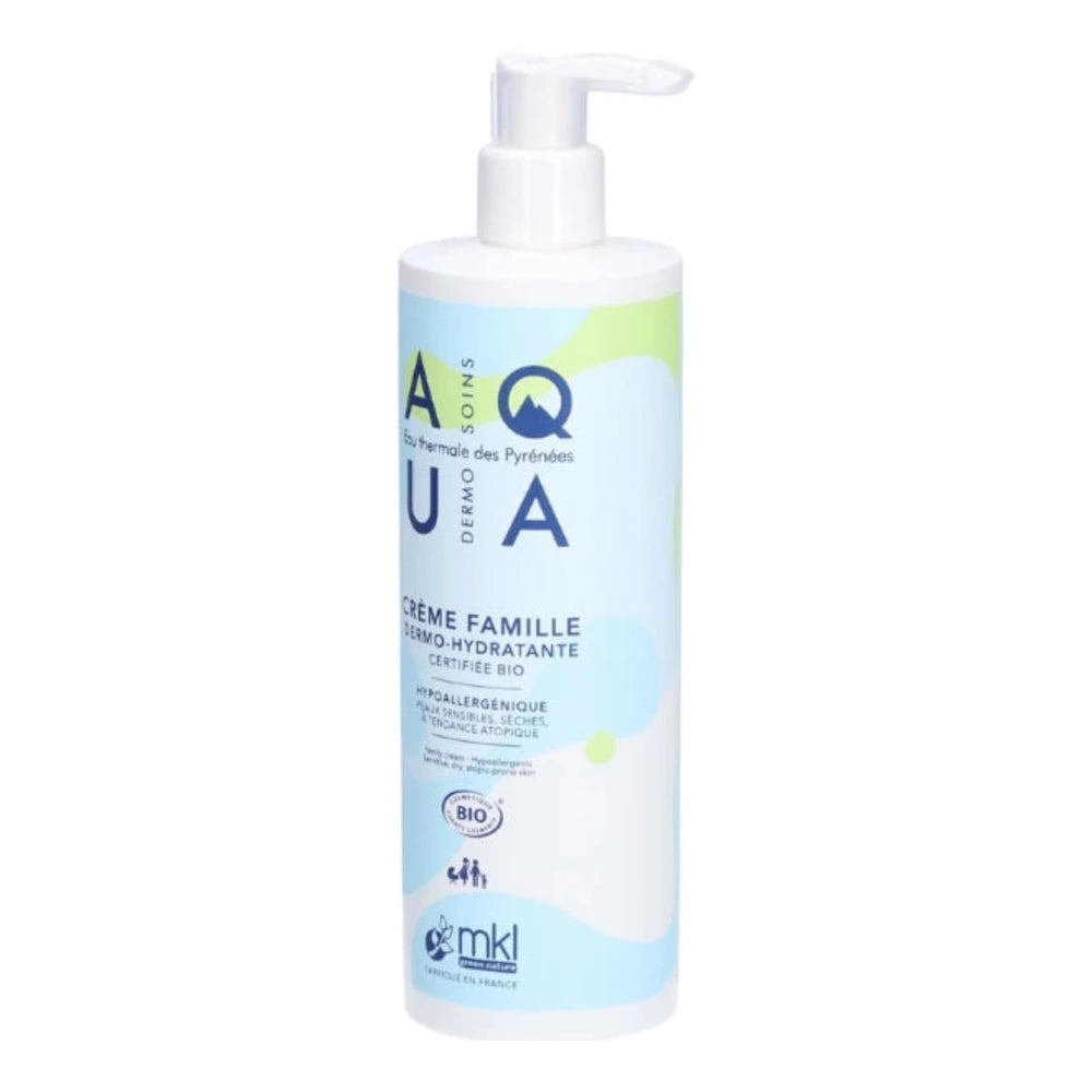 MKL Aqua Crème Famille Dermo-Hydratante Bio 400 ml – flacon