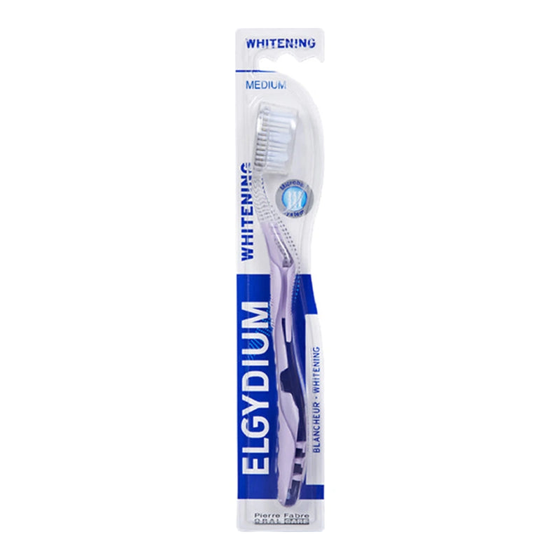 Elgydium Whiteness - Cepillo de dientes mediano