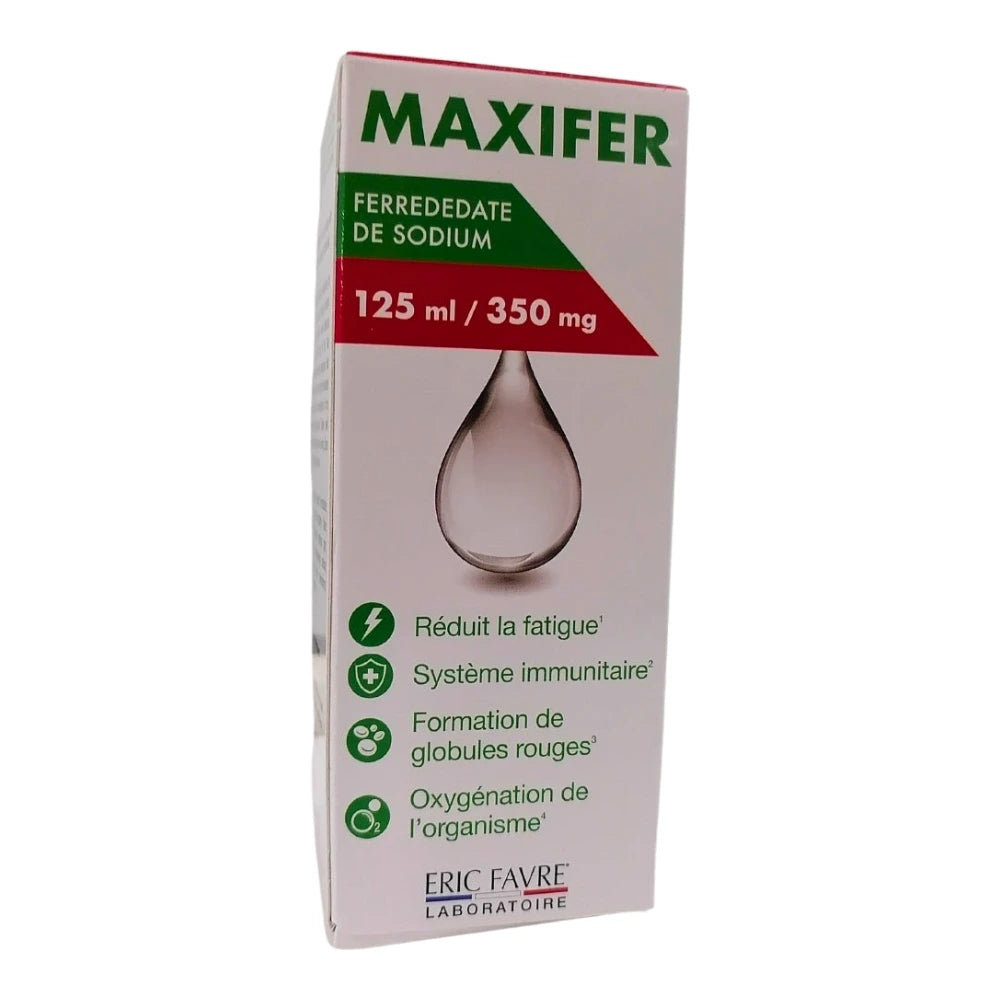 Eric Favre Maxifer complément alimentaire au fer 125 ml